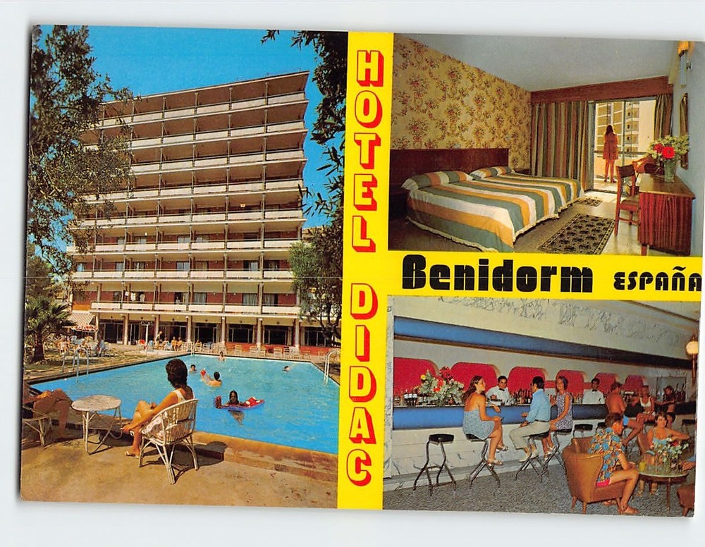 Postcard Hotel Didac Benidorm Spain