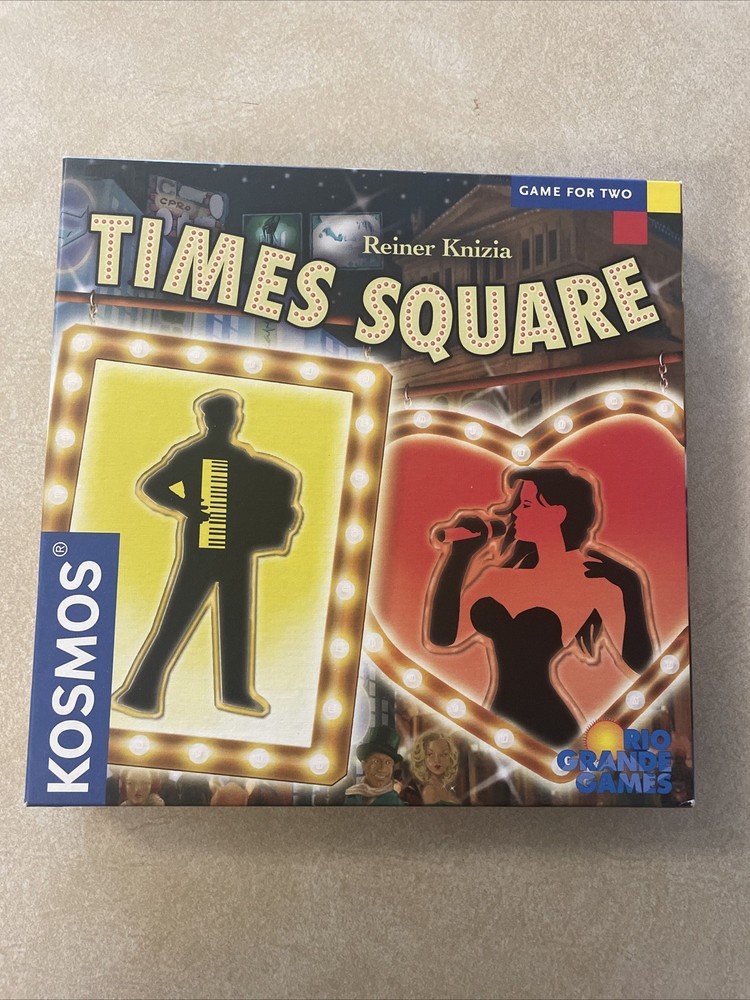 TIMES SQUARE Board Game KOSMOS/Rio Grande Reiner Knizia 2006 Complete EXC