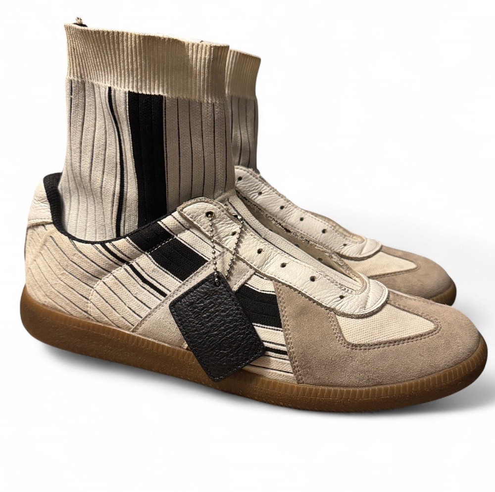 Maison Margiela GAT Sneaker Sock White Size 45