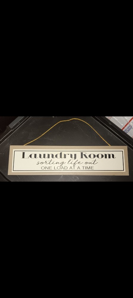 Laundry Room Sign