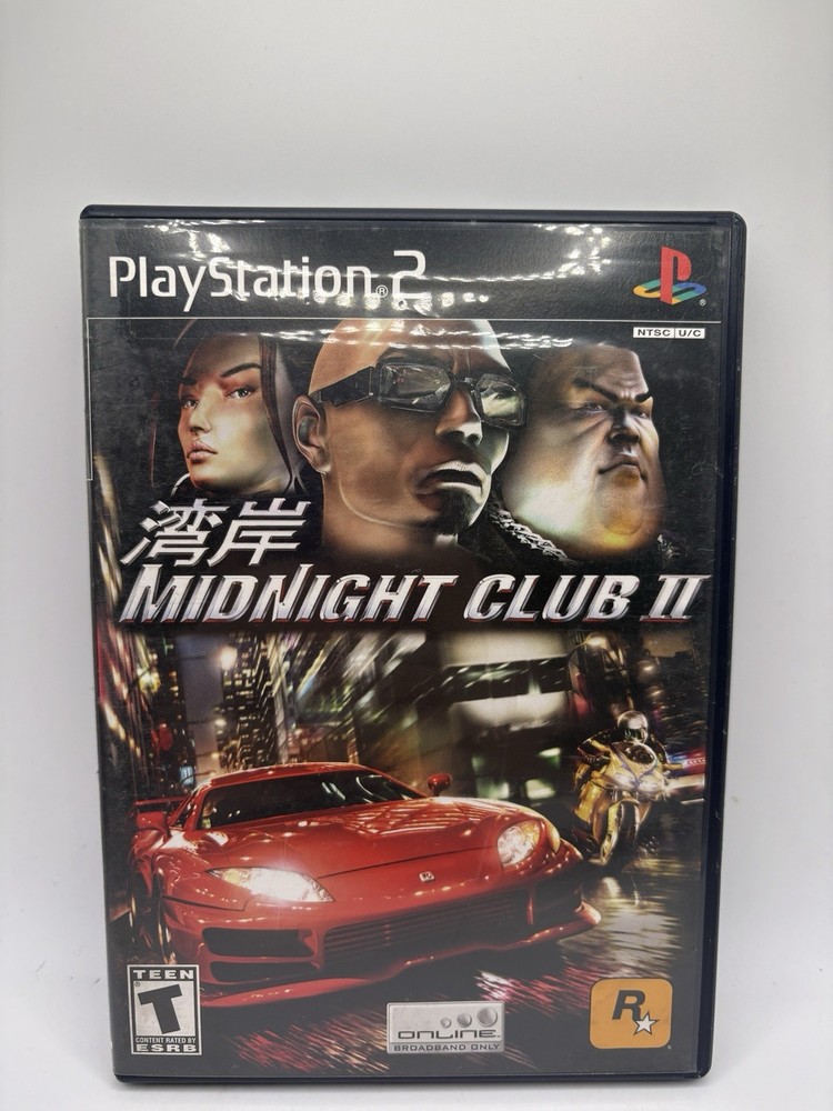 Midnight Club 2 PlayStation 2 PS2 Black Label CIB Complete