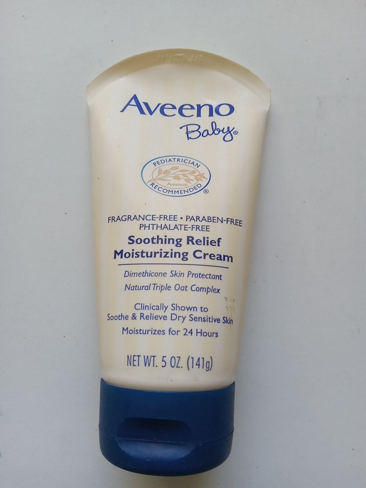 AVEENO Baby Soothing Relief Moisture Cream 5 oz for Gentle Hydration