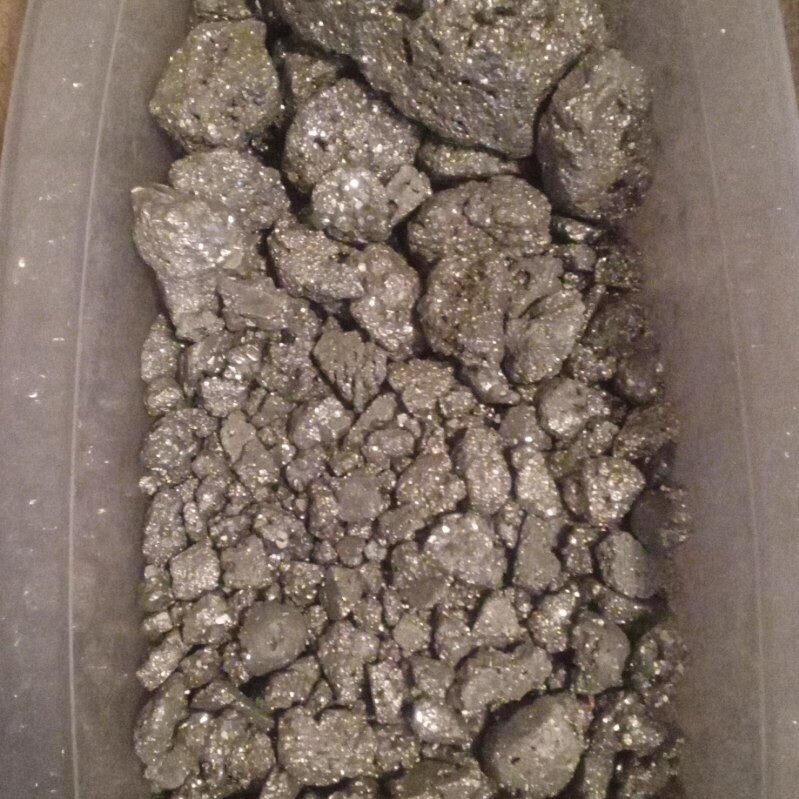 Rough Natural Pyrite Crystal Chunks, Huge Raw Pyrite Specimens ('A' Grade)