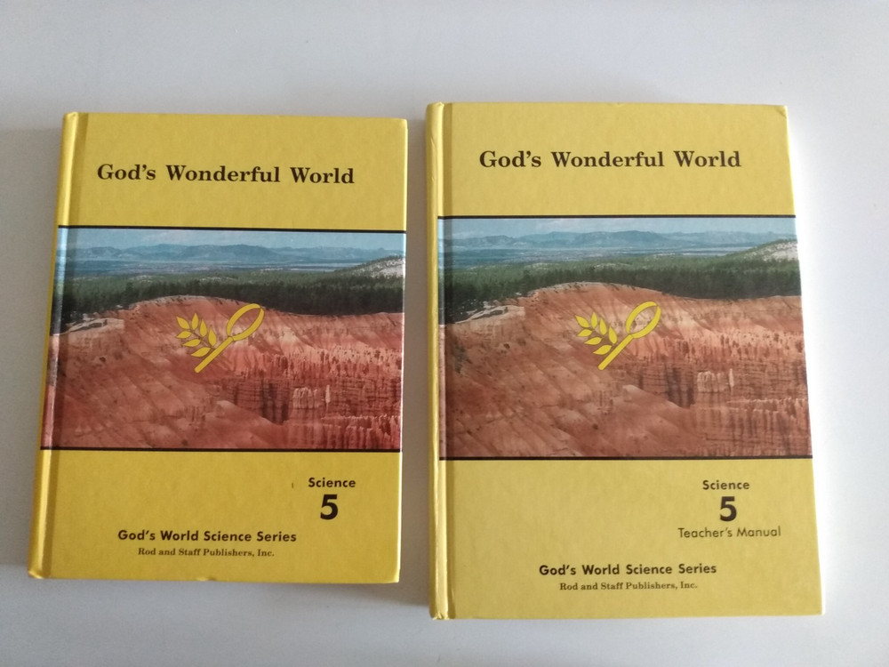 Rod and Staff Grade 5 Science God's Wonderful World