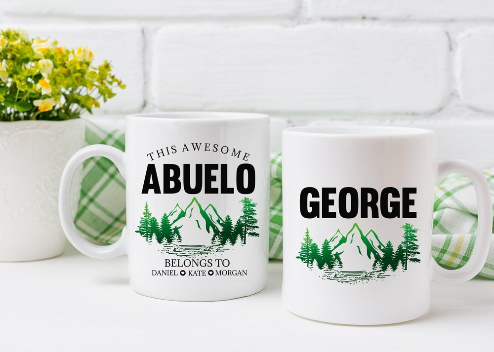 Personalized Abuelo Coffee Mug L This Abuelo Belongs To L For Fathers Birthday-image