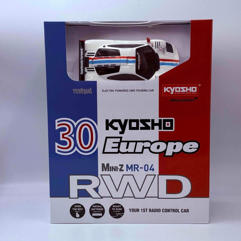 KYOSHO MINI-Z RWD MR-04 readyset McLaren F1 GTR KE 30th Anniversary 32372KE