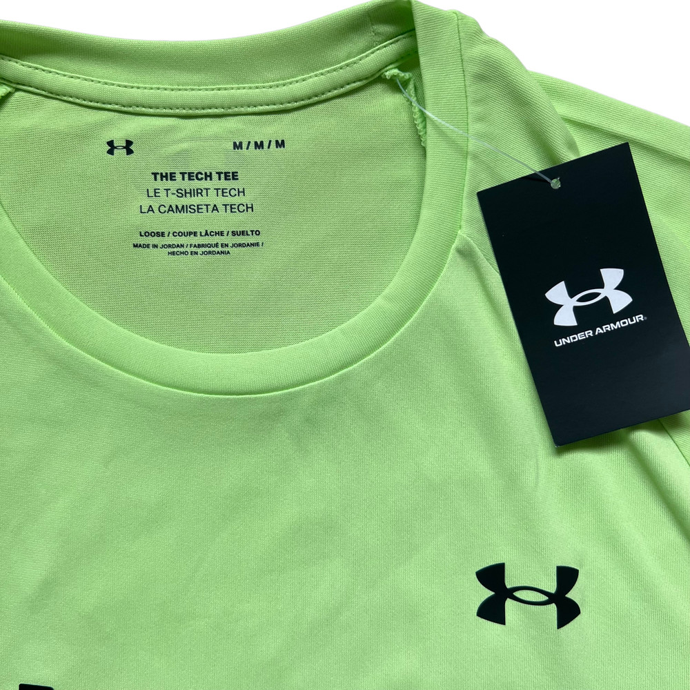 Under Armour Medium Men's Athletic Training UA Tech 2.0 T-Shirt Morph Green