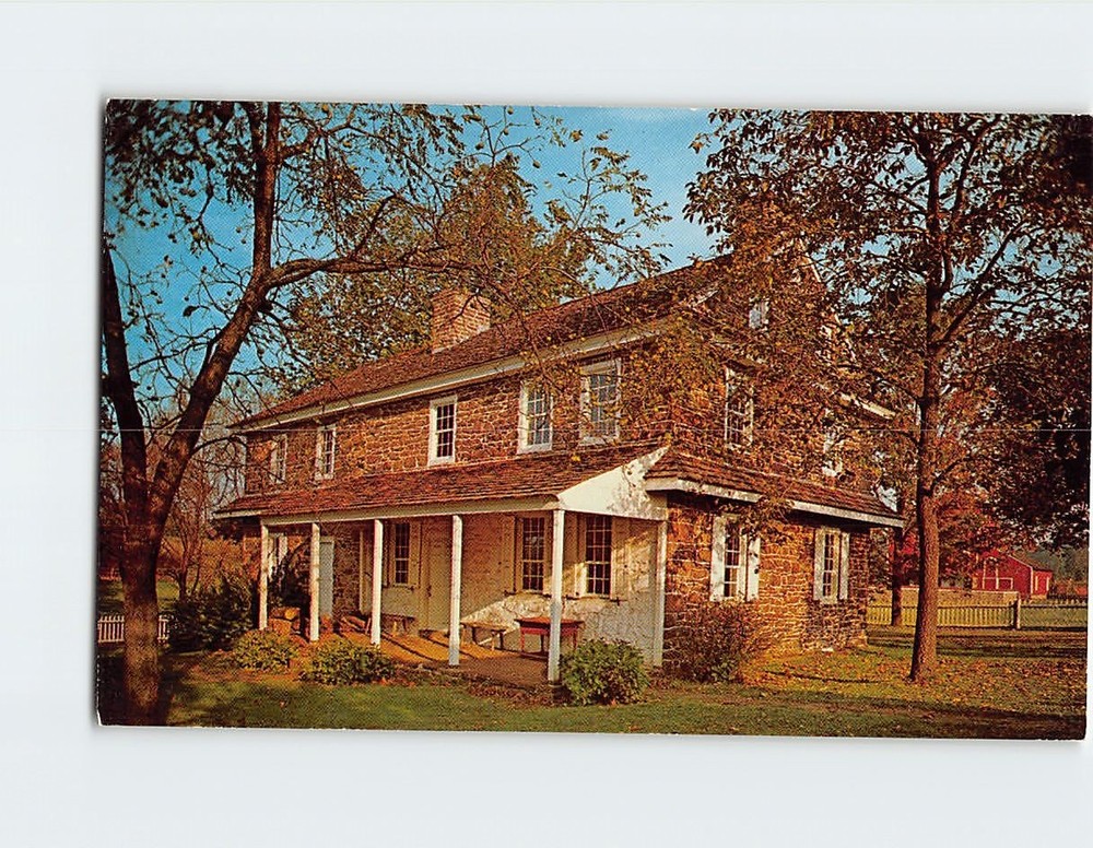 Postcard Daniel Boone Homestead Pennsylvania USA