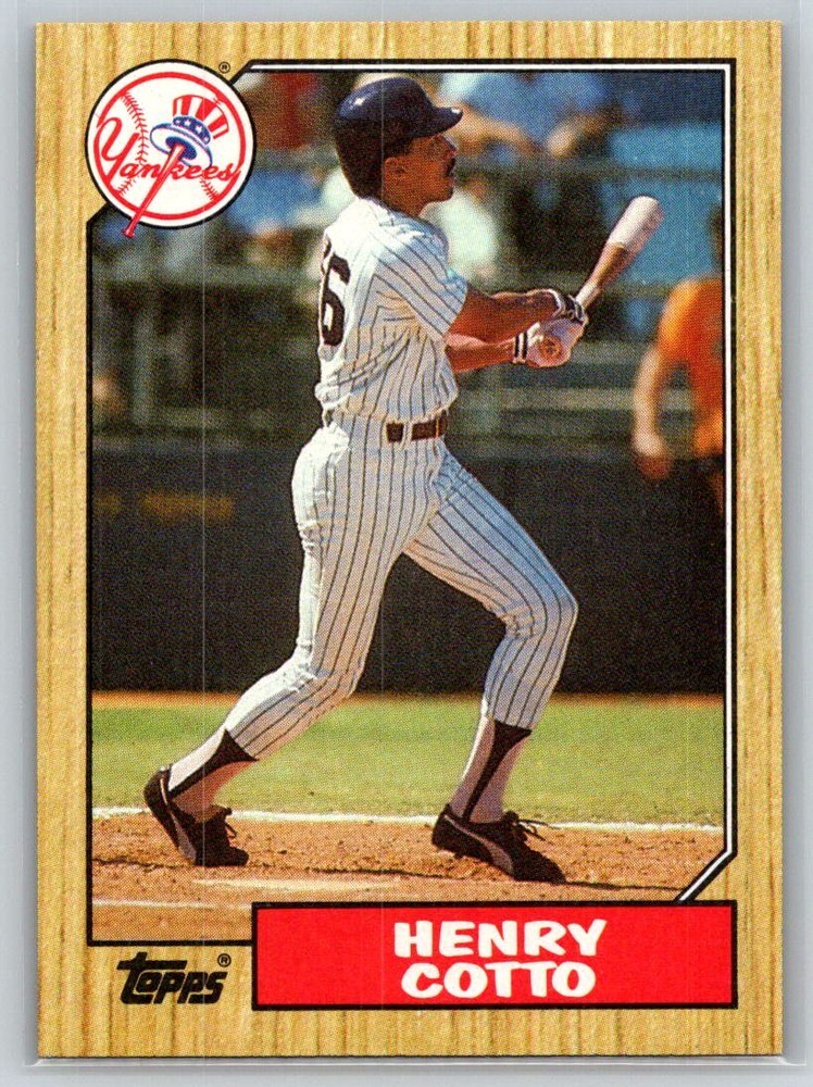 1987 Topps #174 Henry Cotto