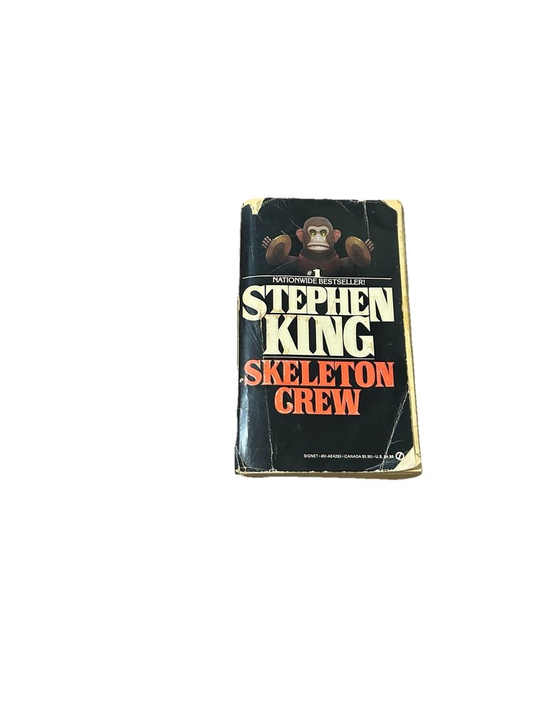 Skeleton Crew By Stephen King 1st Edition 1st print Signet Paperback 1986 Vtg