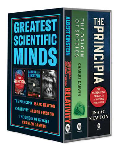 Greatest Scientific Minds: Charles Darwin, Albert Einstein, Isaac Newton: Boxed