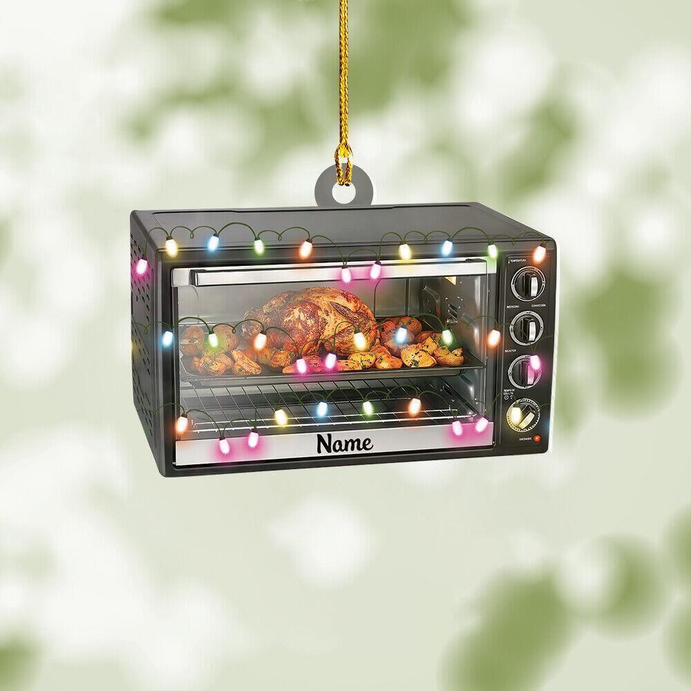 Electric Oven Christmas Light Ornament Christmas Tree Decor Funny Ornament