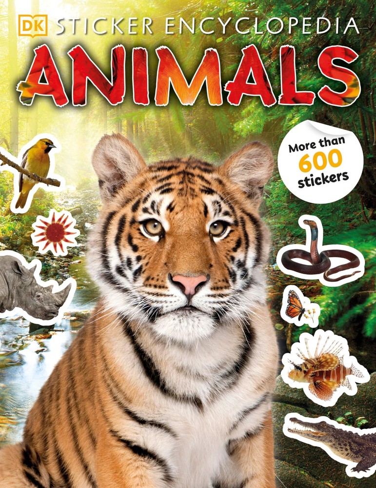 Sticker Encyclopedia Animals - paperback DK