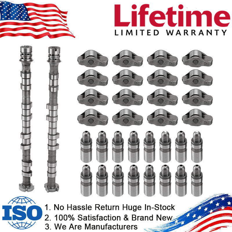Intake Exhaust Cam & Rocker Arms Lifters For Buick LaCrosse Chevy Equinox Saturn