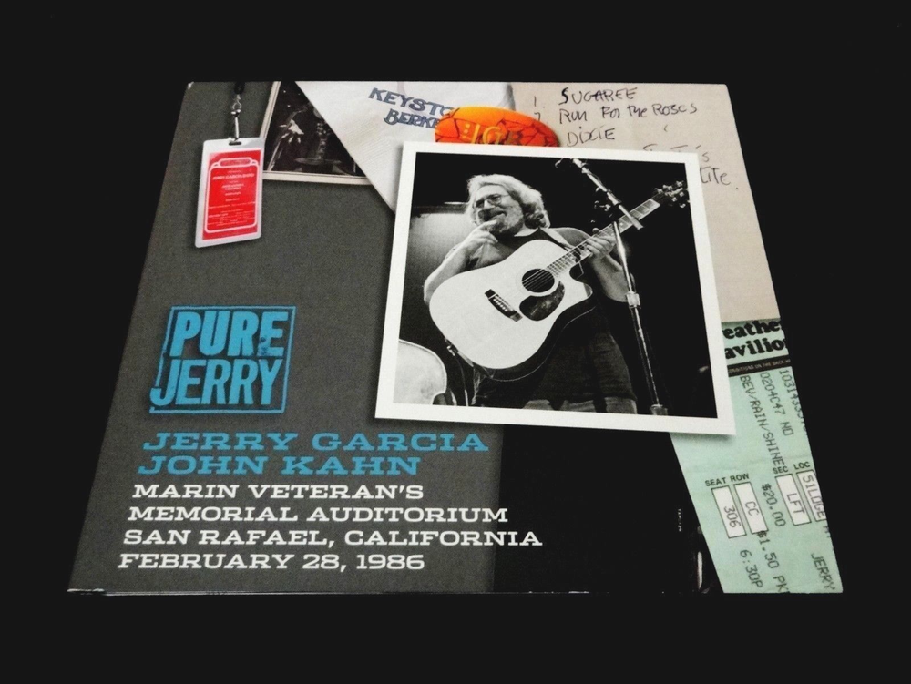 Jer Garcia John Kahn Live 1986 Marin CD Grateful Dead Pure Jerry Vol 8