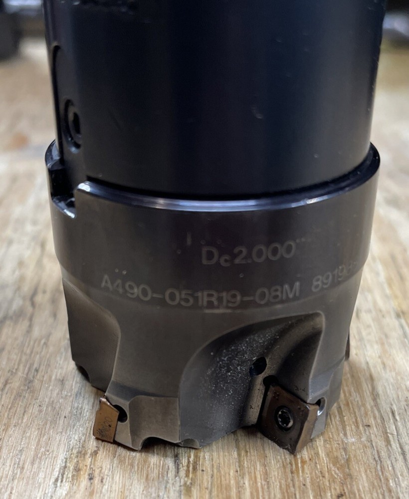 Sandvik A490-51R19-08M Shell Mill With Arbor