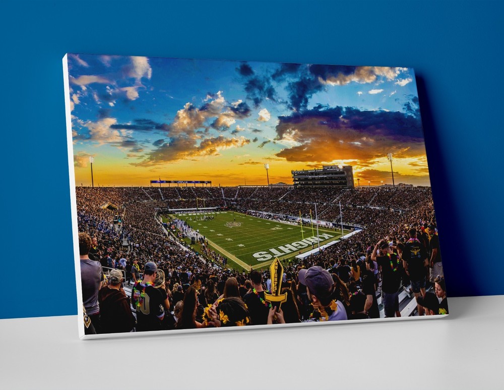 UCF Knights Football Stadium Poster or Canvas - UCF Knights Football Wall Art