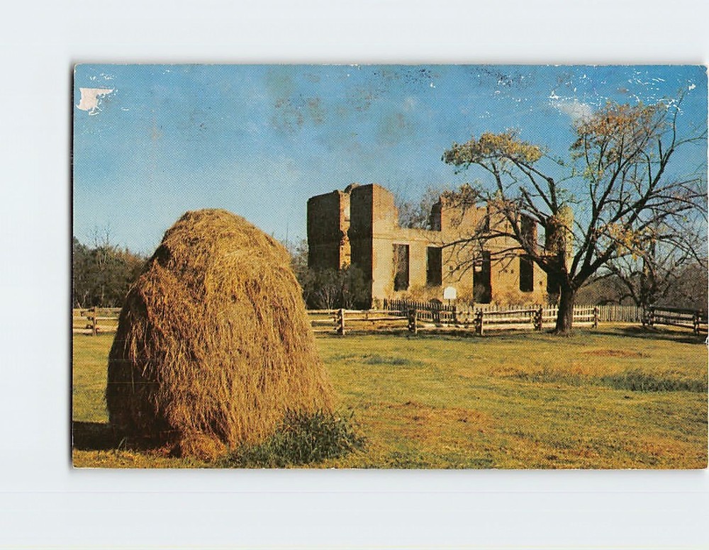 Postcard Ambler House Colonial National Historical Park Jamestown Virginia USA
