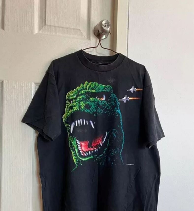 Vintage 1994 Godzilla King of Monsters Movie Tee Shirt Sizes S to 5XL  