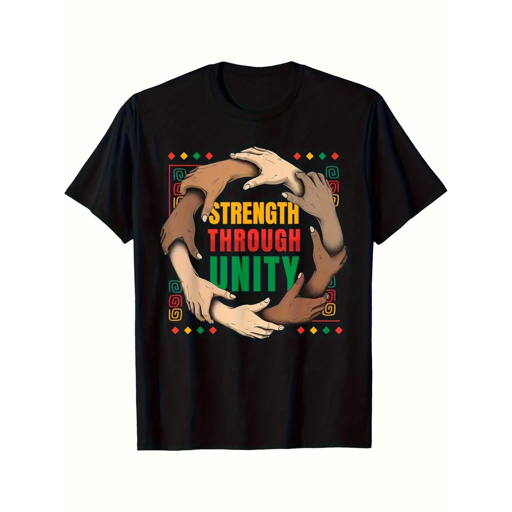 Juneteenth & Black History Month T-Shirt - Strength Through Unity