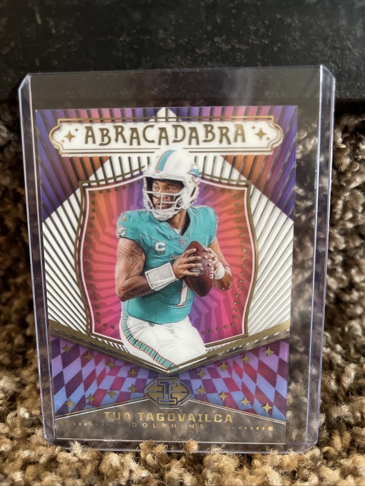 2024 Panini Illusions - Abracadabra Tua Tagovailoa #6 Stardust-image