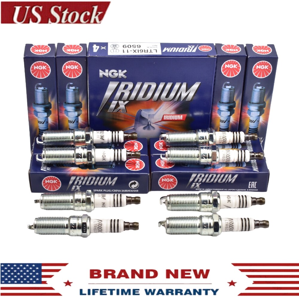 8PCS OEM NGK LTR6IX-11 Iridium Spark Plugs for 2011-2015 Ford 5.0L V8  