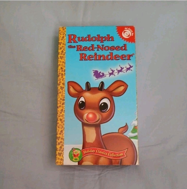 Rudolph the Red-Nosed Reindeer (VHS, 1992) Golden Book Video