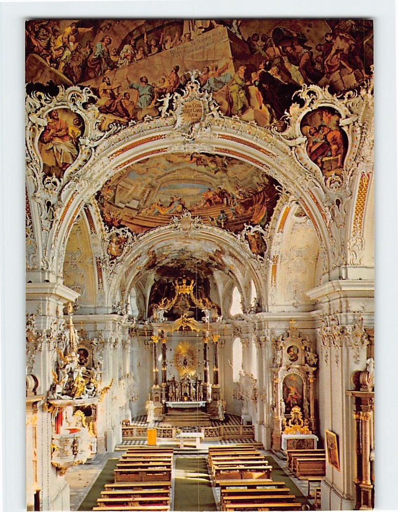 Postcard The Basilica of Wilten Innsbruck Austria