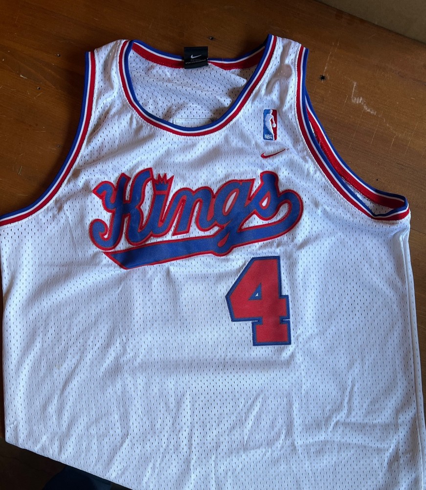 Vintage Reebok HWC Sacramento Kings Chris Webber Stitched Jersey Size 48