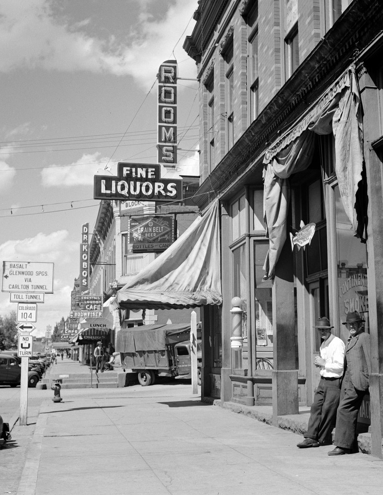 1941 Main Street, Leadville, Colorado Vintage Old Photo 8.5