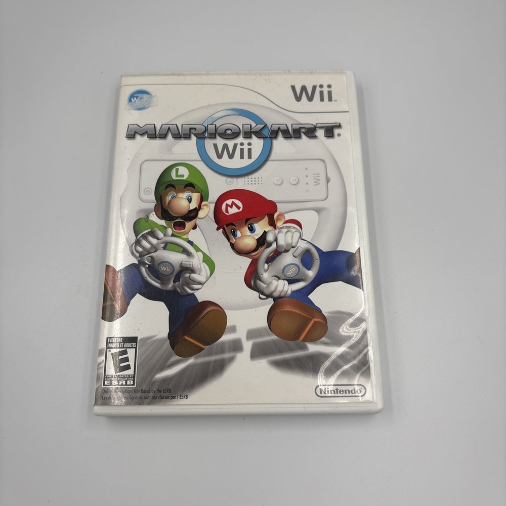 Mario Kart Wii (Nintendo Wii, 2008) Complete CIB Manual And Inserts, Tested