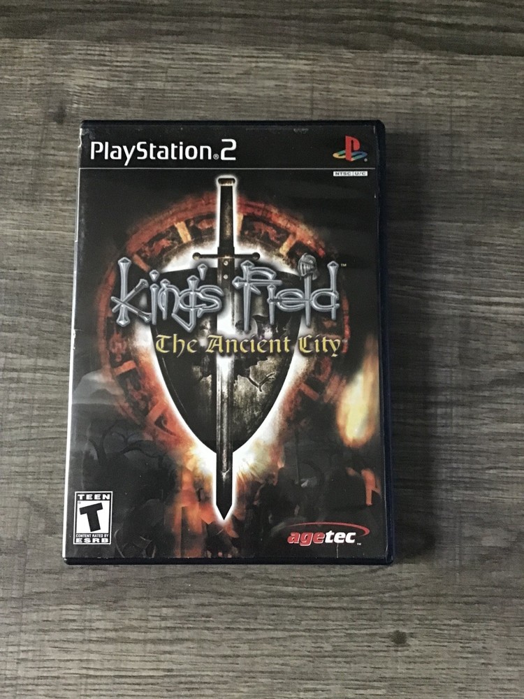 King's Field: The Ancient City (Sony PlayStation 2, 2002) TESTED NO MANUAL
