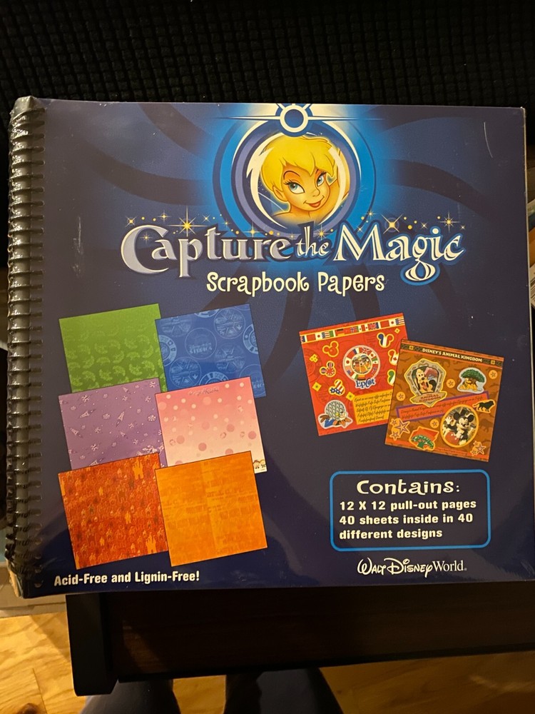 Lot of Disney scrapbook paper & stickers (most unopened)