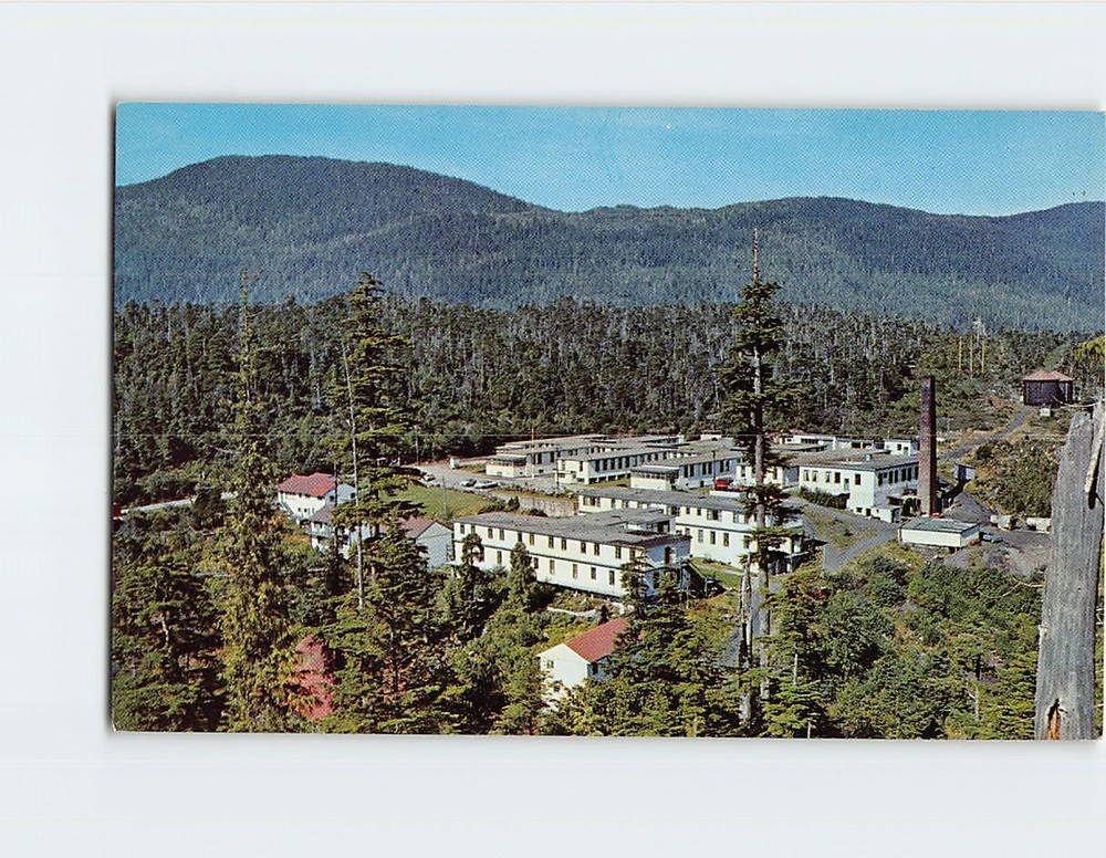 Postcard Miller Bay Indian Hospital Prince Rupert BC Canada