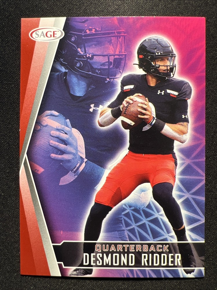 2022 SAGE Low Series - Red #16 Desmond Ridder (RC) 🏈🐷🏈