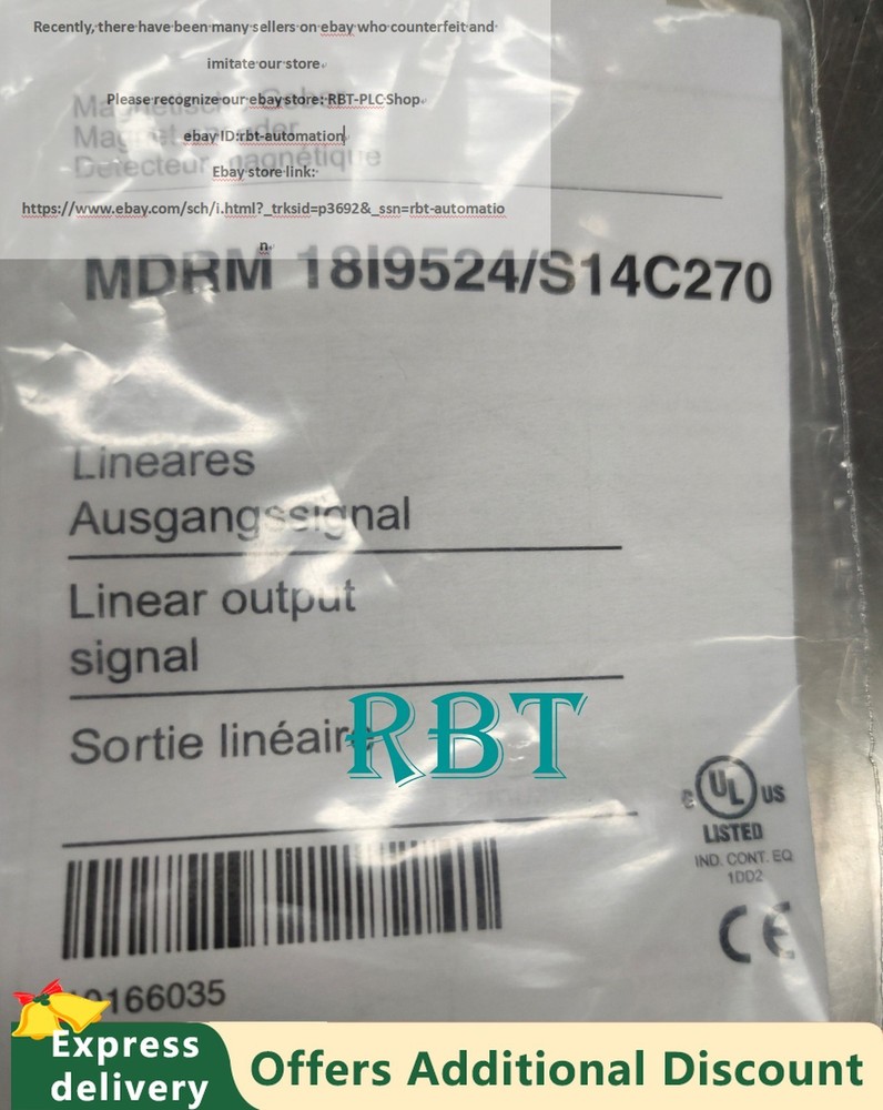 Baumer MDRM18I9524S14C270 Magnetic Angle Sensor brand new