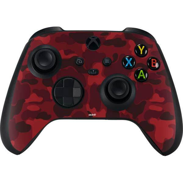 Camouflage Xbox Series X Controller Skin - Red Street Camo
