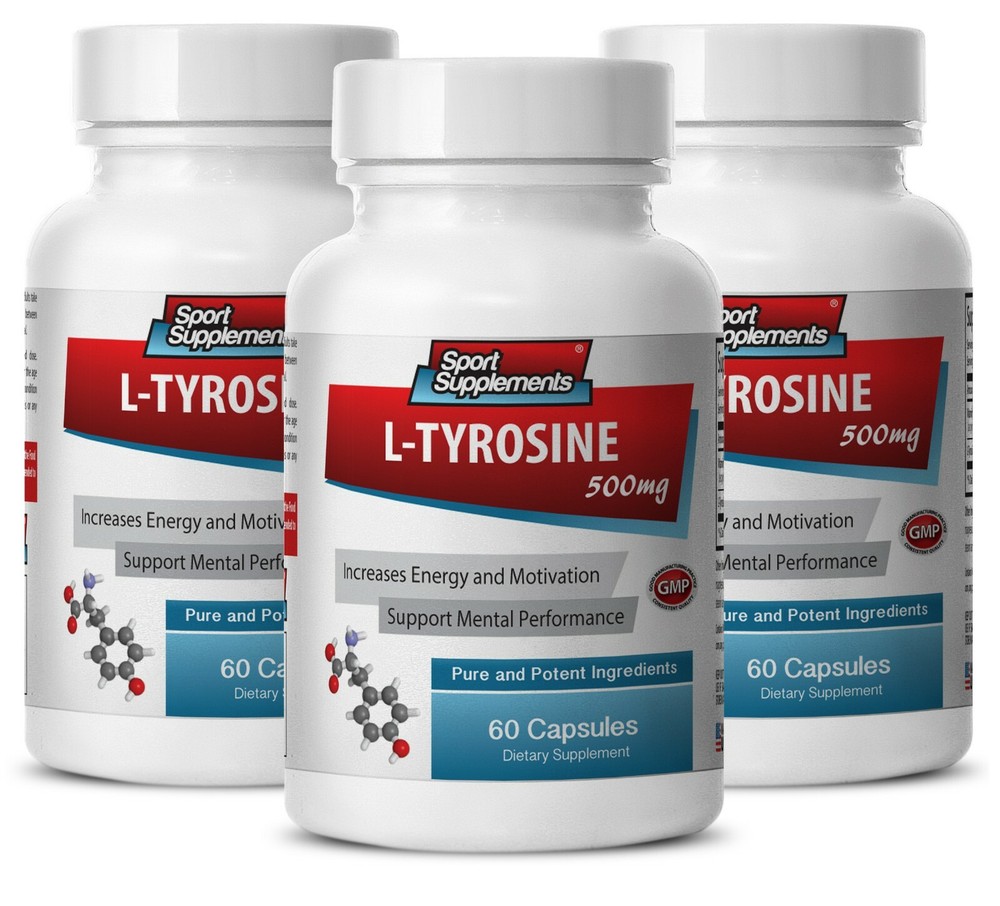 mood enhancer - L-TYROSINE 500MG - tyrosine bulk 3B