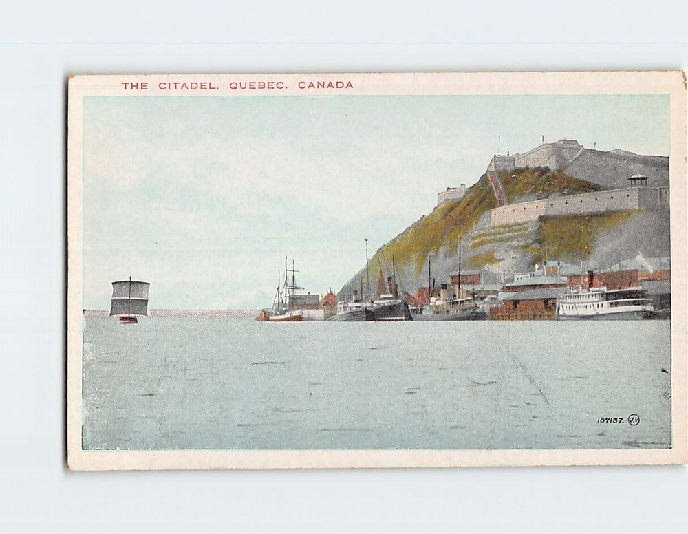 Postcard The Citadel Quebec Canada