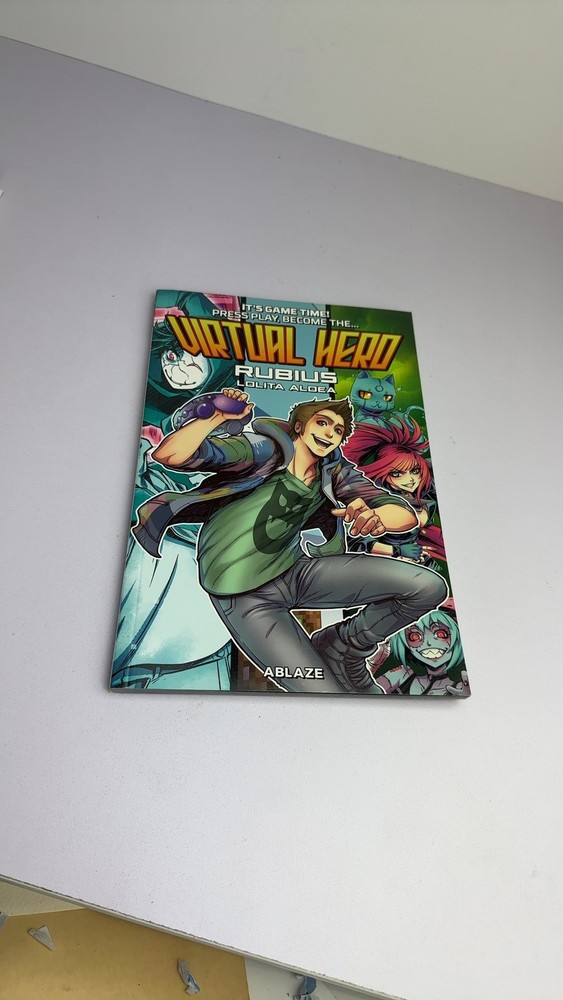 Virtual Hero Graphic Novel by Rubius Lolita Aldea Ablaze Comics TPB
