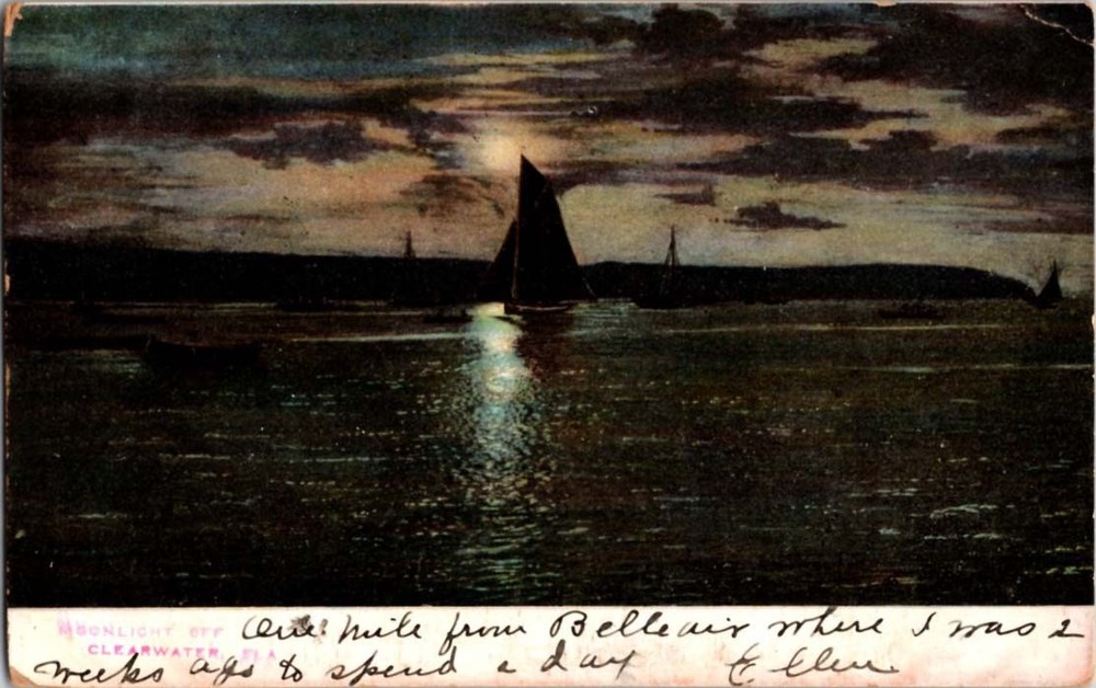 Divided-Back PECONIC BAY NEAR RIVERHEAD Long Island New York NY m/14 BC1204