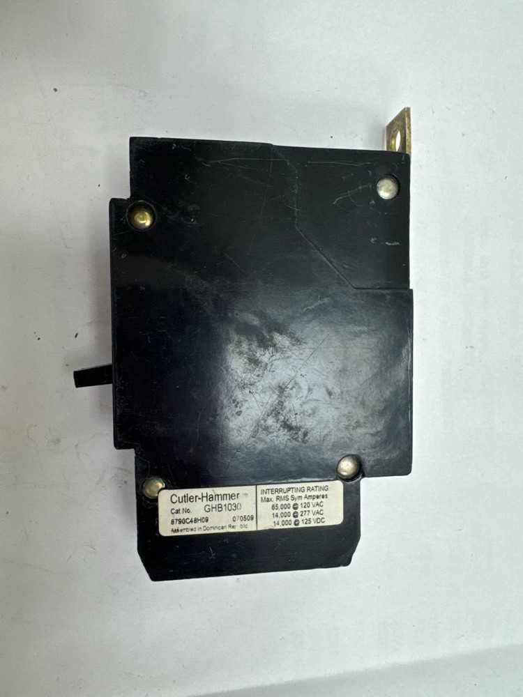 Eaton GHB1030 G-Frame GHB Complete Molded Case Circuit Breaker - Black