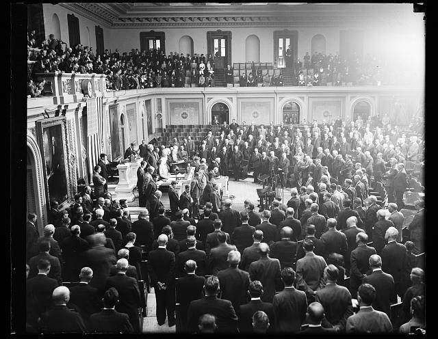 Photo:Washington DC US Capitol Congress Chamber 1934 1935 Assembly