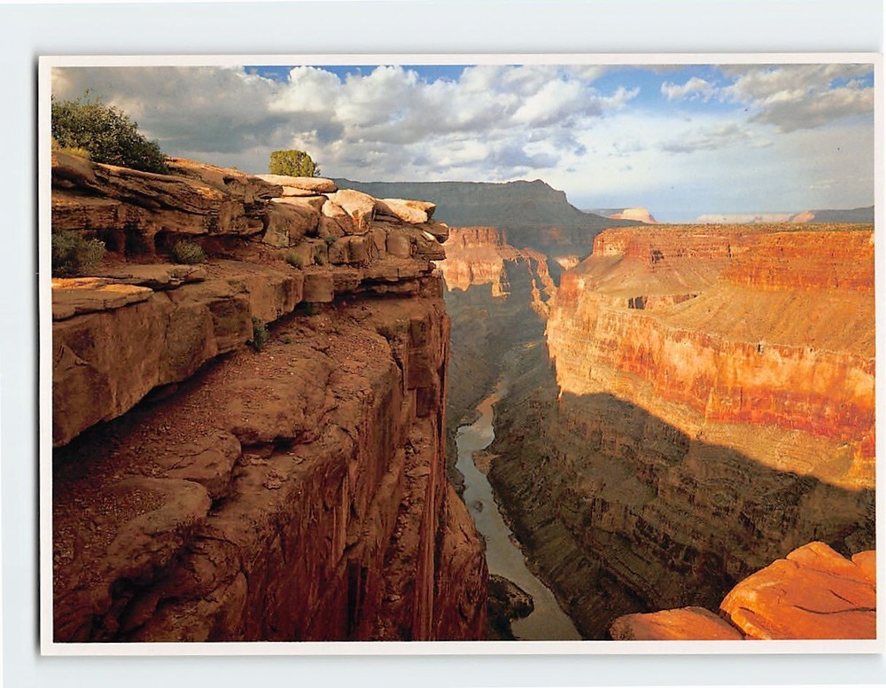 Postcard Toroweap Overlook Colorado River Grand Canyon National Park Arizona