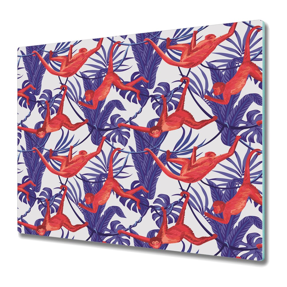 Glass Surface Protector Alternative Monkeying | Crazy Illustration | 60x52