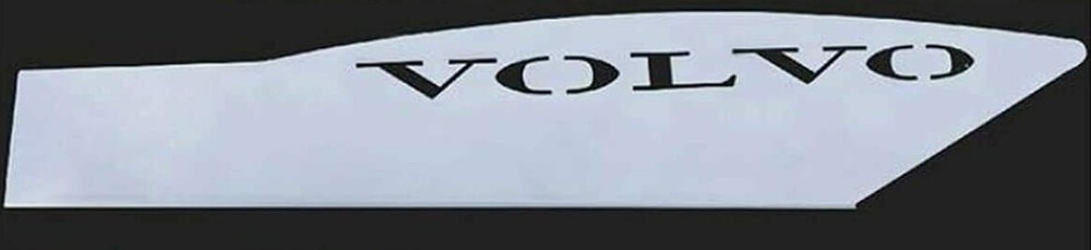 Stainless Steel Door Bottom Plate Trim for 1998-2017 Volvo VNL Passenger Side