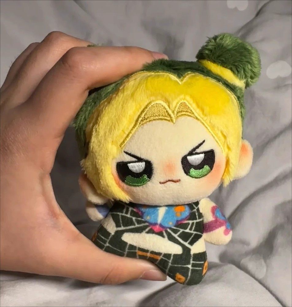 JoJo's Bizarre Adventure: Stone Ocean Jolyne Cujoh 10cm Cute Plush Doll Gift