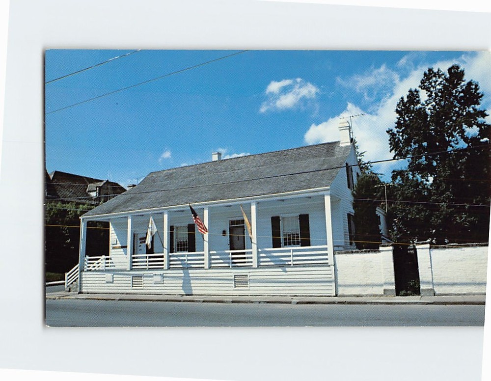 Postcard Guibourd Valle House Ste. Genevieve Missouri USA