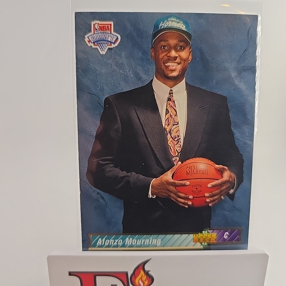1992-93 Upper Deck - #2 Alonzo Mourning (RC) Charlotte Hornets