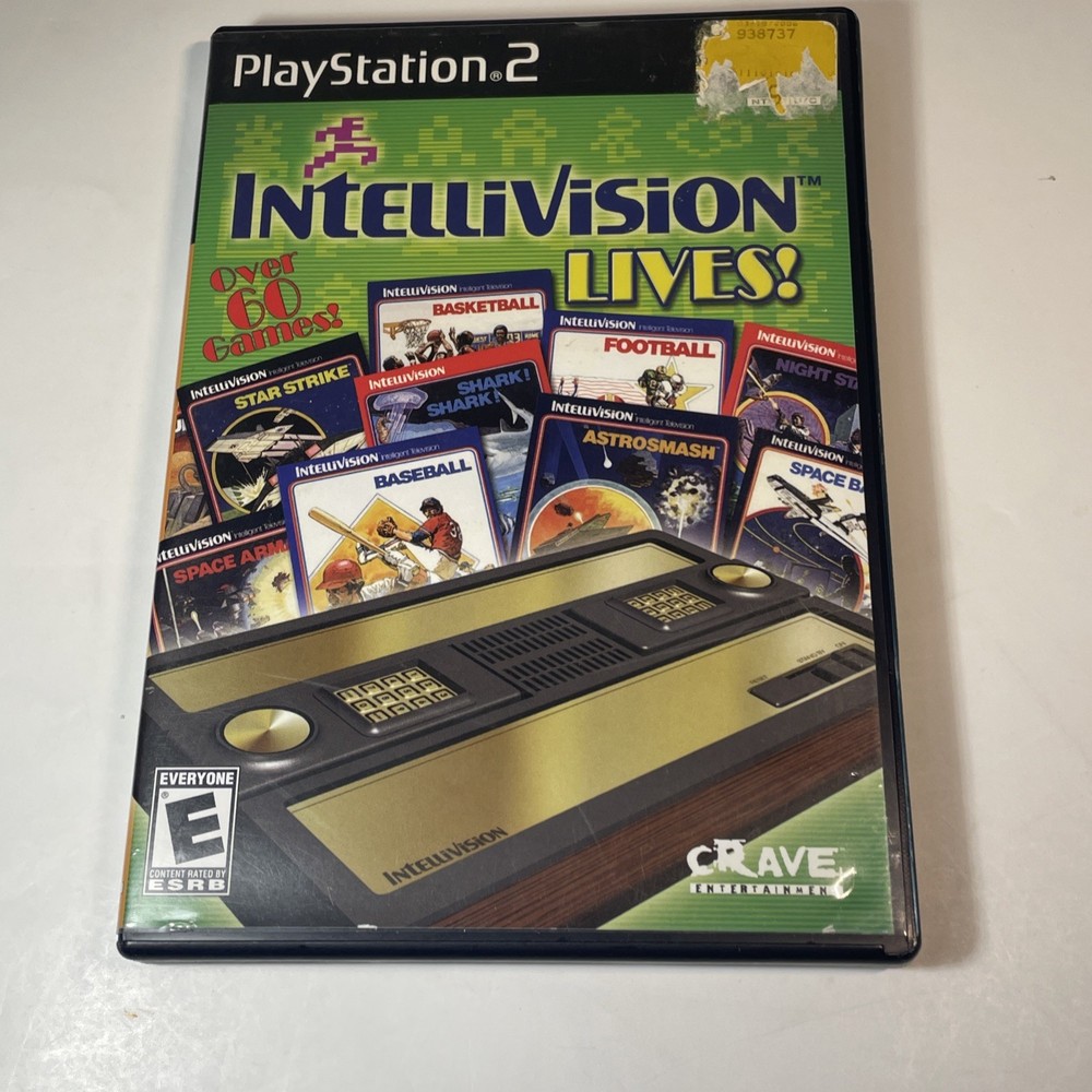 Intellivision Lives! (Sony PlayStation 2 PS2 2003) CIB Complete